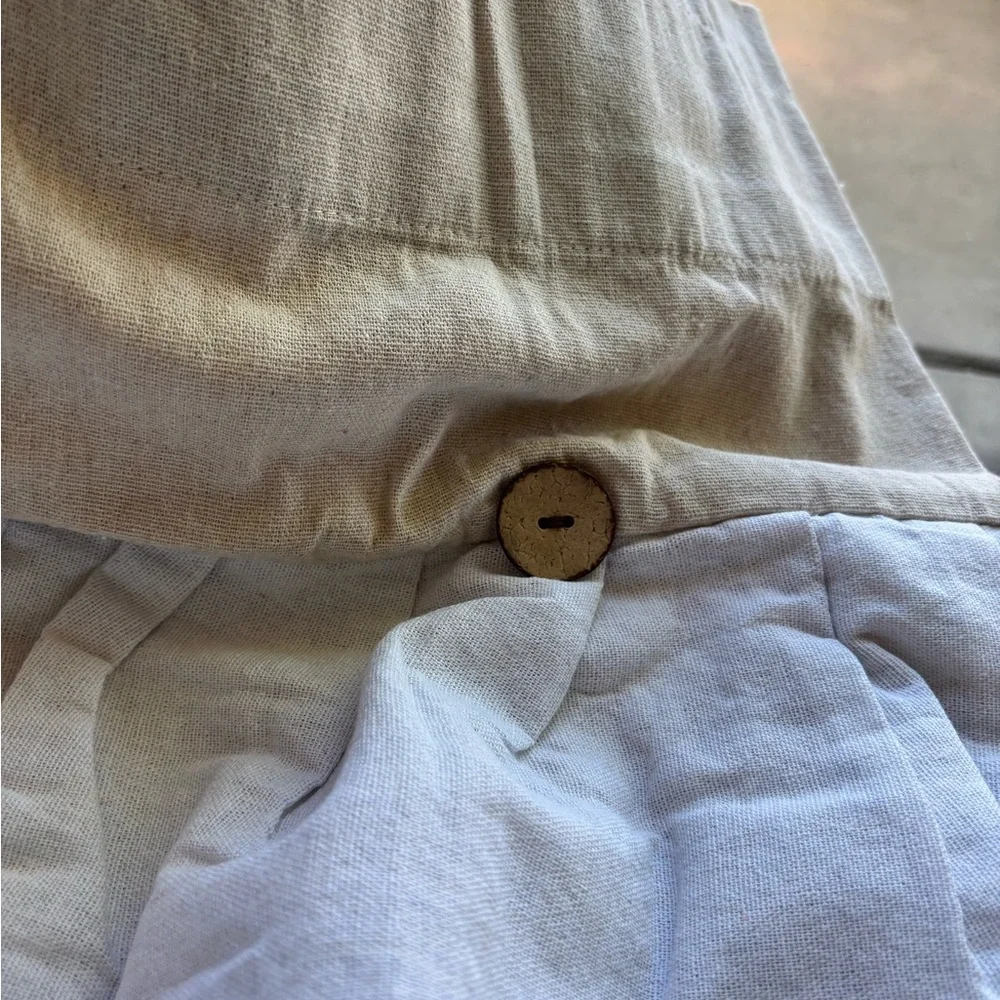 Lush Decor Linen Button Farmhouse Valance Curtians 52